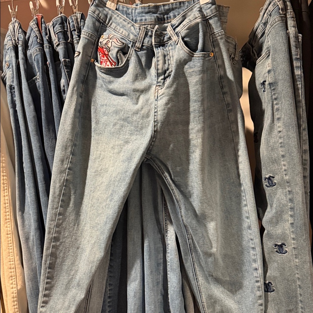 Stylish Light Blue Denim Jeans